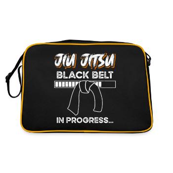 Ceinture Noire Bjj Trainer - Sac Retro - noir/or - Dos