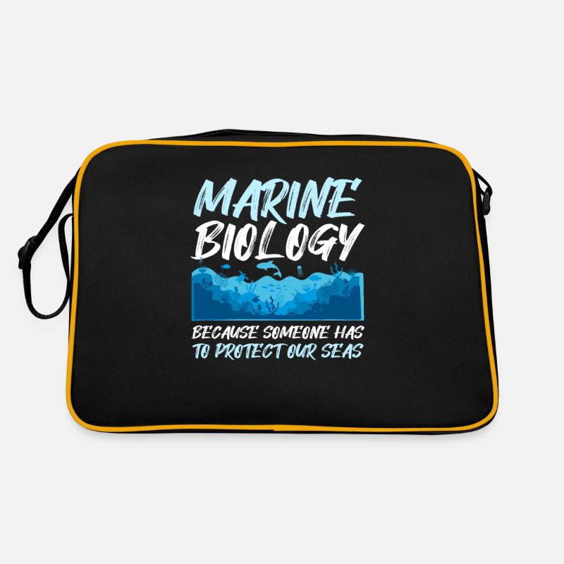 Biologiste marin sous l’eau Sac Retro