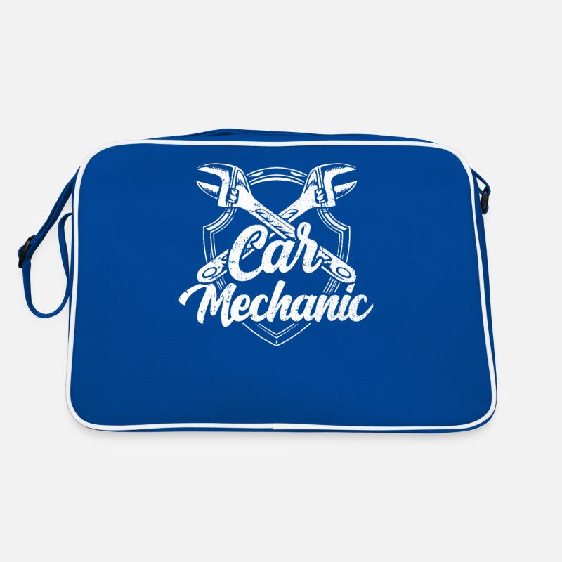 Mécanicien automobile Profession De technicien en mécatronique Sac Retro
