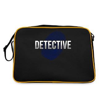 Detective Private Private Detective Private Detective - Retro Bag - black/gold - Back