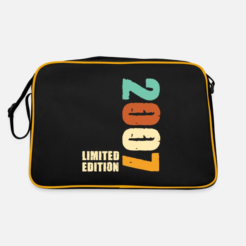 2007 Limited Edition 2007 Geboren Geburtstag Retro Tasche