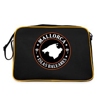 Majorca - Retro Bag - black/gold - Back