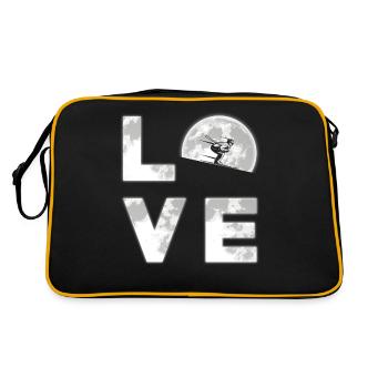 Ski - Retro Bag - black/gold - Back