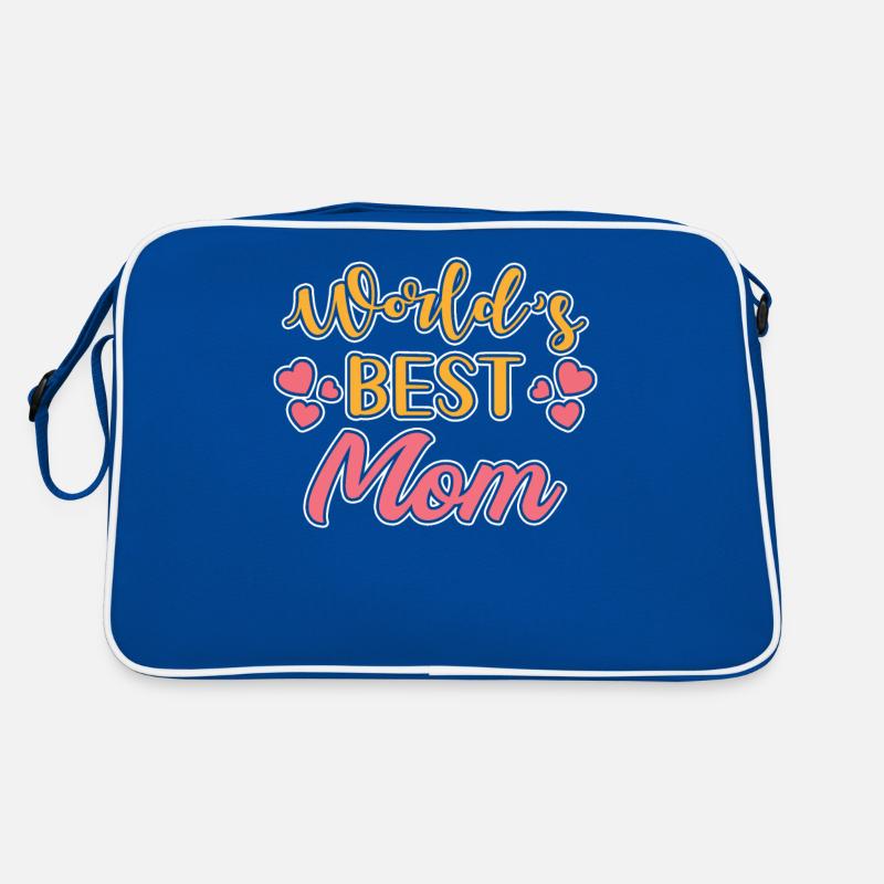 World's Best Mom Retro Bag