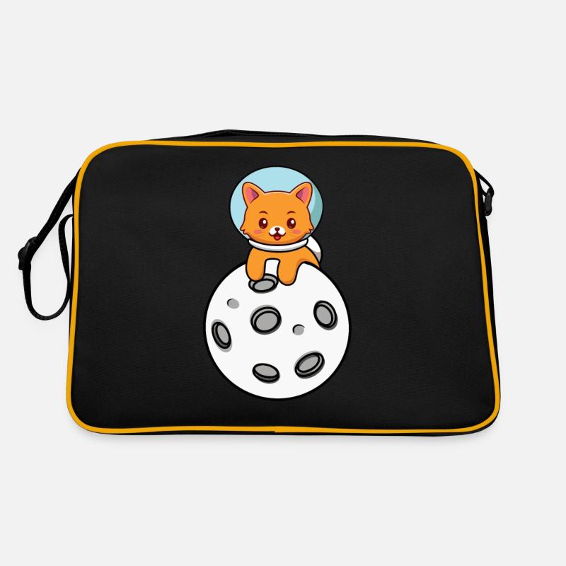 Space Cat Retro Bag