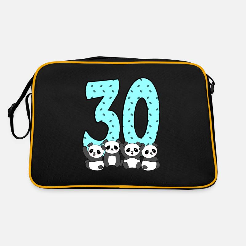 30. Geburtstag Retro Tasche