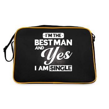 Meilleur mariage d’homme - Sac Retro - noir/or - Dos