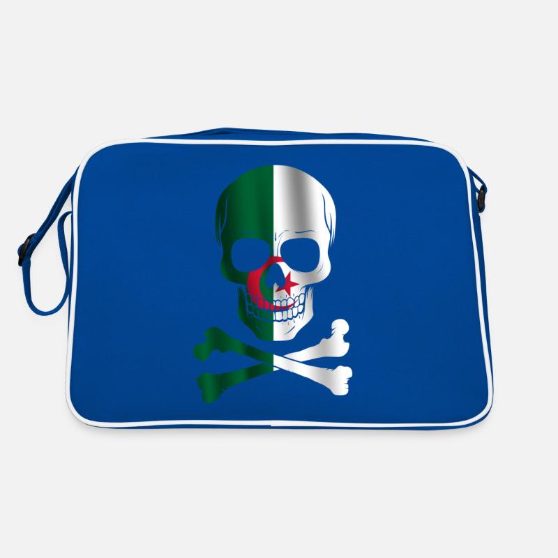 Algeria Flag Retro Bag