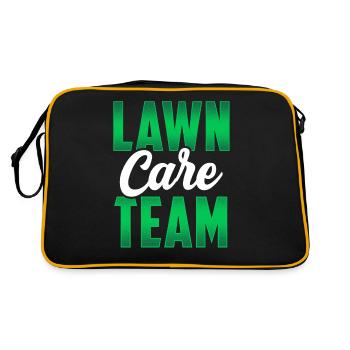 Team Lawn Care Lawn Mowing Lawn Mower - Retro Bag - black/gold - Back