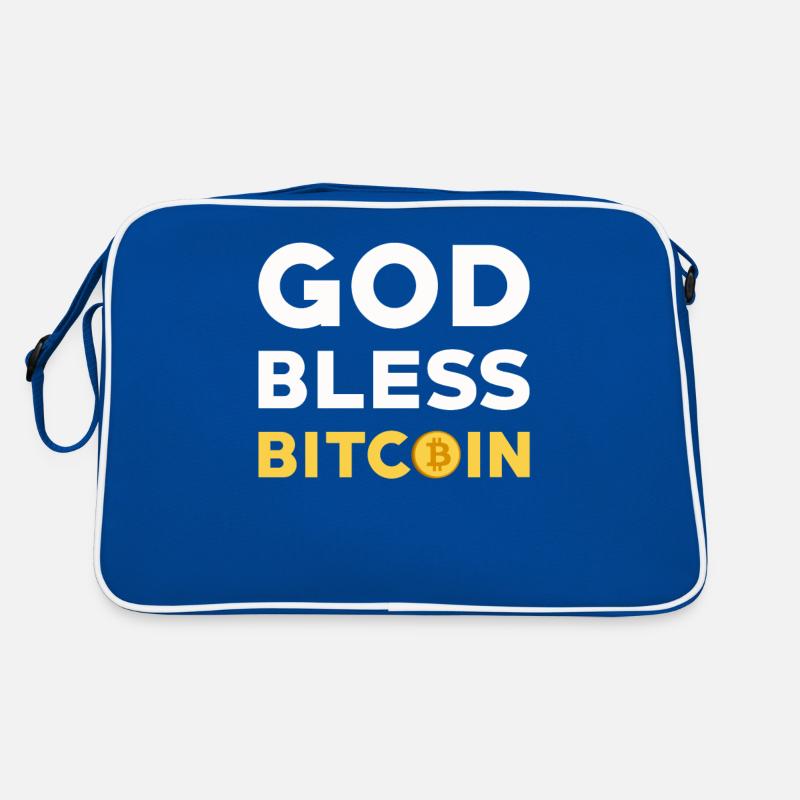Bitcoin Retro Tasche