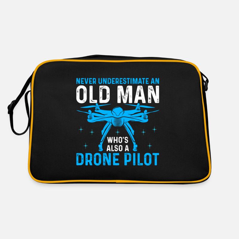 Dji Drone Drone Pilot Gift Retro Bag