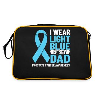 Prostate Cancer Prostate Cancer Chemo - Retro Bag - black/gold - Back