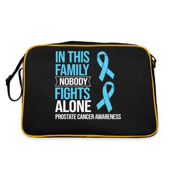 Prostate Cancer Prostate Cancer Chemo - Retro Bag - black/gold - Back
