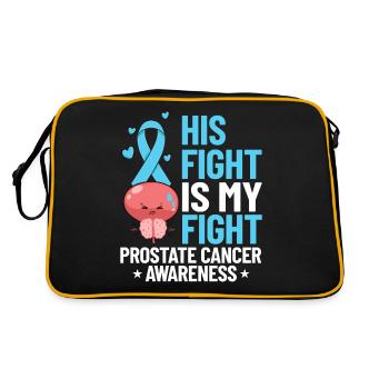 Prostate Cancer Prostate Cancer Chemo - Retro Bag - black/gold - Back