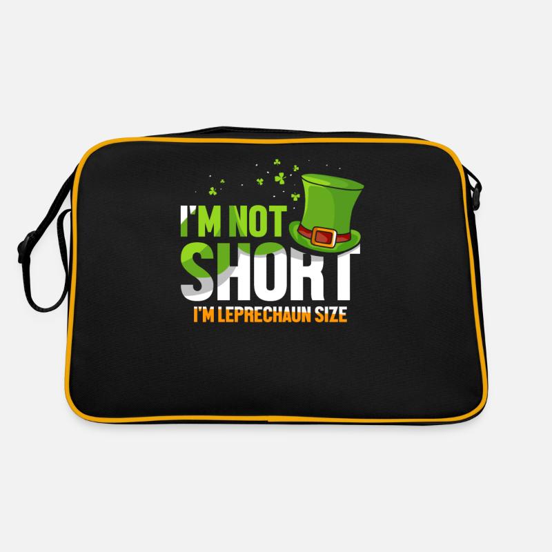 I'm not small I have leprechaun size Irish Retro Bag