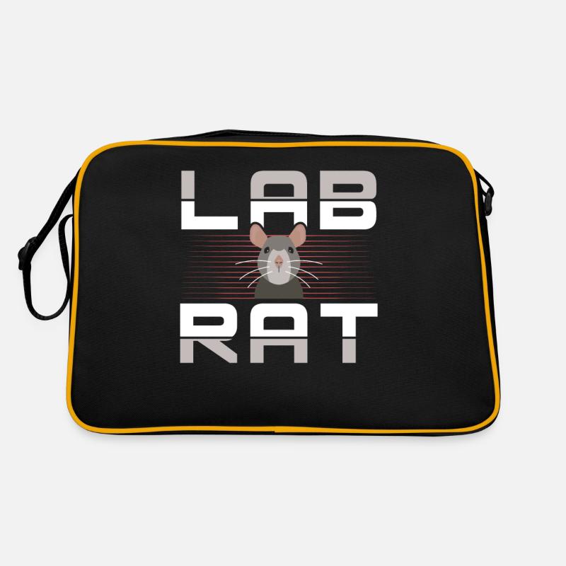 Lab Rat Funny Lab Tech Laboratory Technician Retro Tasche
