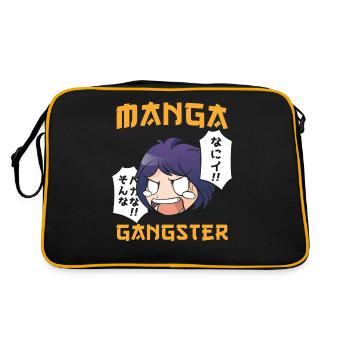 Manga Gangster - Sac Retro - noir/or - Dos