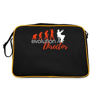 Director Evolution Designers Edition - Retro Bag - black/gold - Back