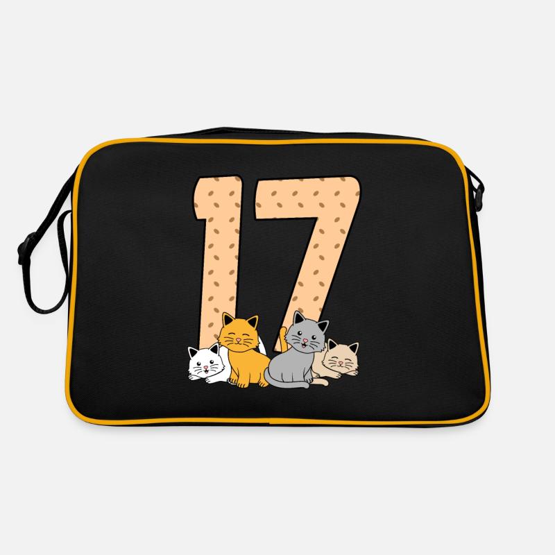 17. Geburtstag Retro Tasche