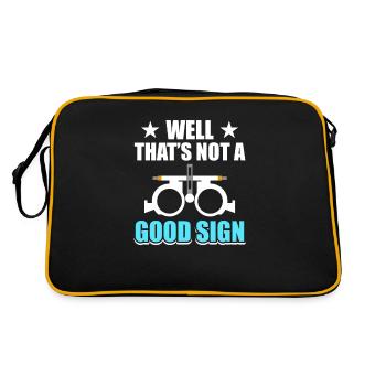Optician - Retro Bag - black/gold - Back