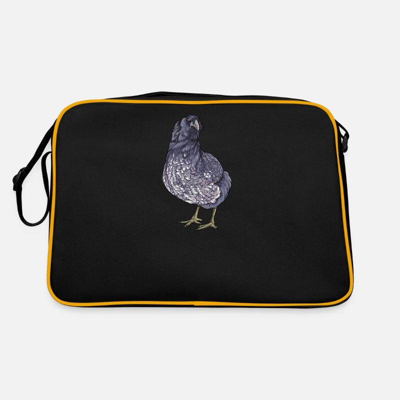 Araucana Chicken I Chicken Chicken Motif for Retro Bag
