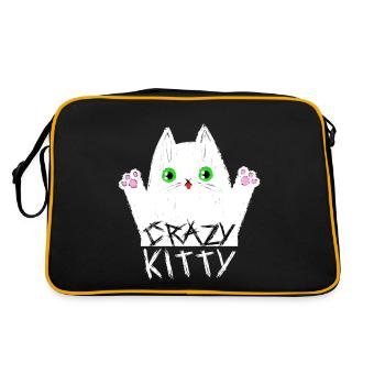 Crazy Kitty - Sac Retro - noir/or - Dos