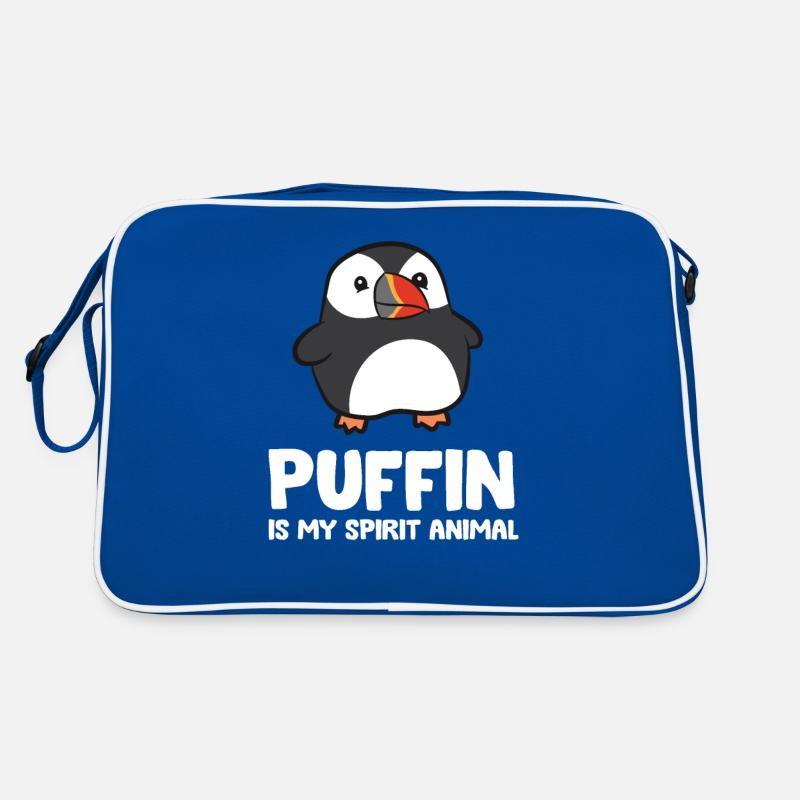 Le macareux est mon âme animal oiseau de mer Sac Retro