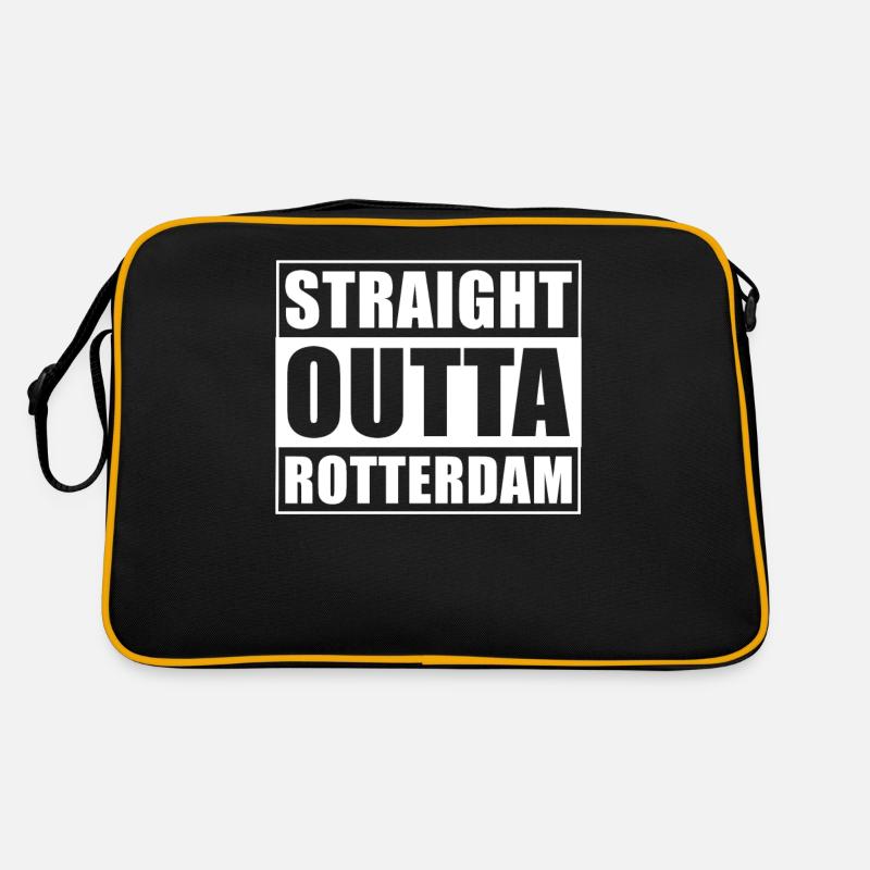 Straight outta Rotterdam Retro Bag