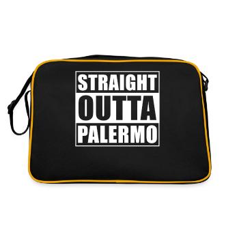 Tout droit sorti palerme - Sac Retro - noir/or - Dos
