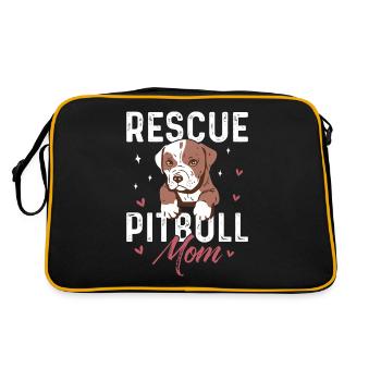 Pitbull - Sac Retro - noir/or - Dos