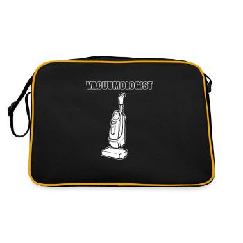 Vacuumologist Cleaning Lady - Retro Bag - black/gold - Back