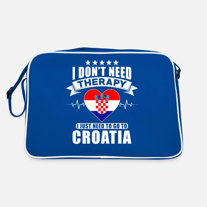 Croatia I do not need Therapy Retro Bag