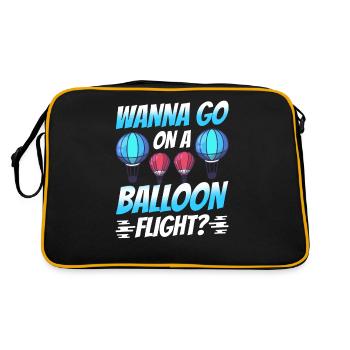 Do you want to take a balloon ride? Balloonist - Retro Bag - black/gold - Back