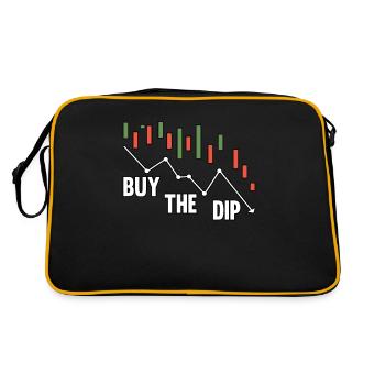 Acheter le Dip Candle Stick Cypto Stock Trader - Sac Retro - noir/or - Dos