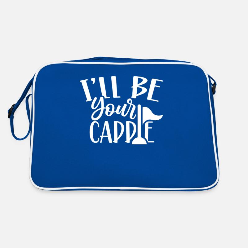 I will be your caddie Golfer Golfer Golf Retro Bag