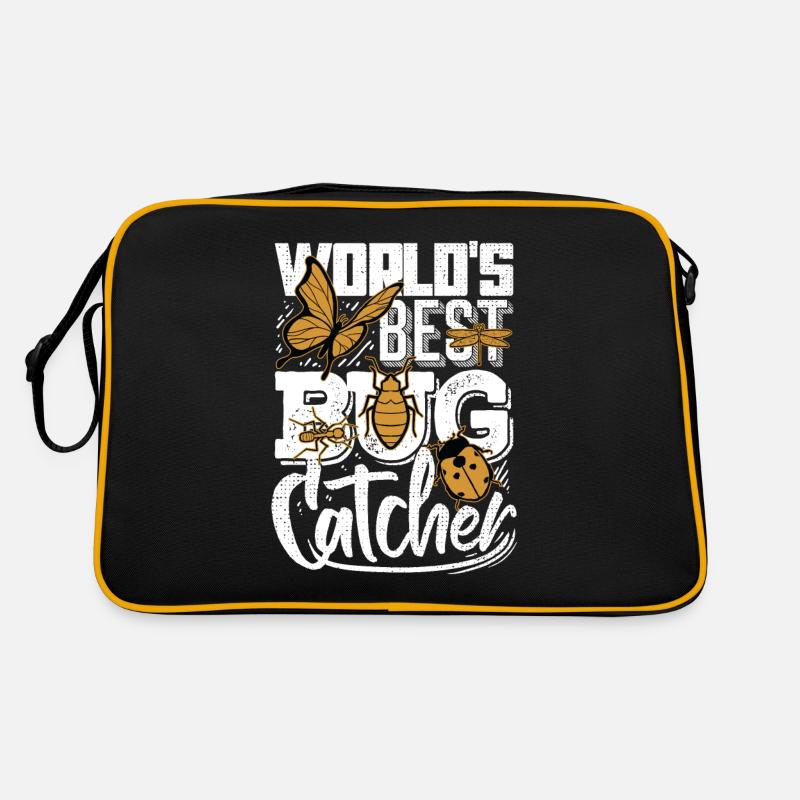 Worlds Best Bug Catcher Insects Entomology Retro Bag