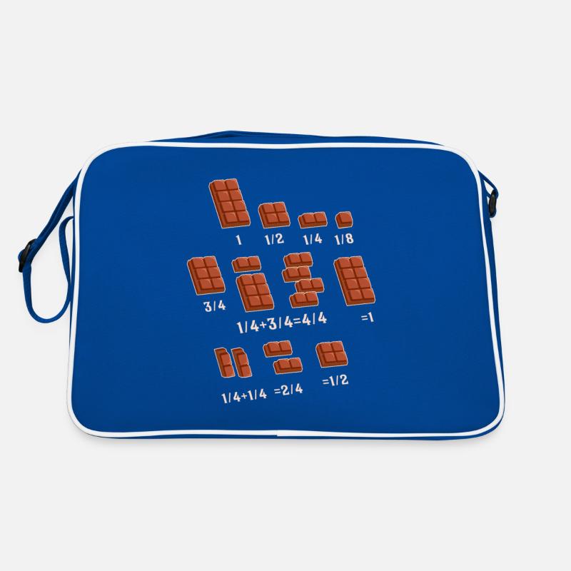 Chocolate Quick Maths Fractions Professeurs de mathématiques - Sac Retro