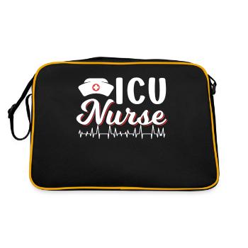 Intensive Care Nurse Intensive Care - Retro Bag - black/gold - Back