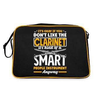 Clarinettiste basse Clarinettiste Clarinettiste Smart - Sac Retro - noir/or - Dos