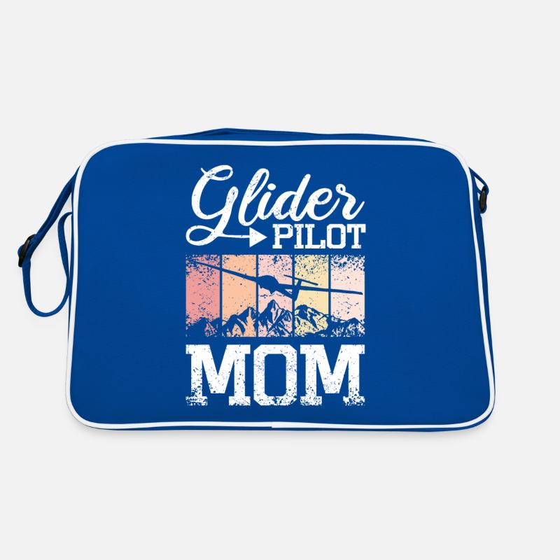 Glider Pilot Mom Retro Bag