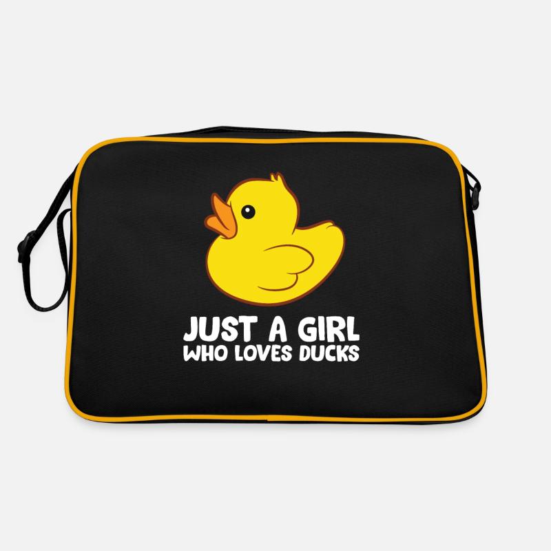 Juste une fille qui aime les canards Sac Retro
