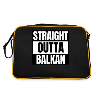 Balkan Hrvatska Apc Balkan Jebiga Hrvatska Croates - Sac Retro - noir/or - Dos