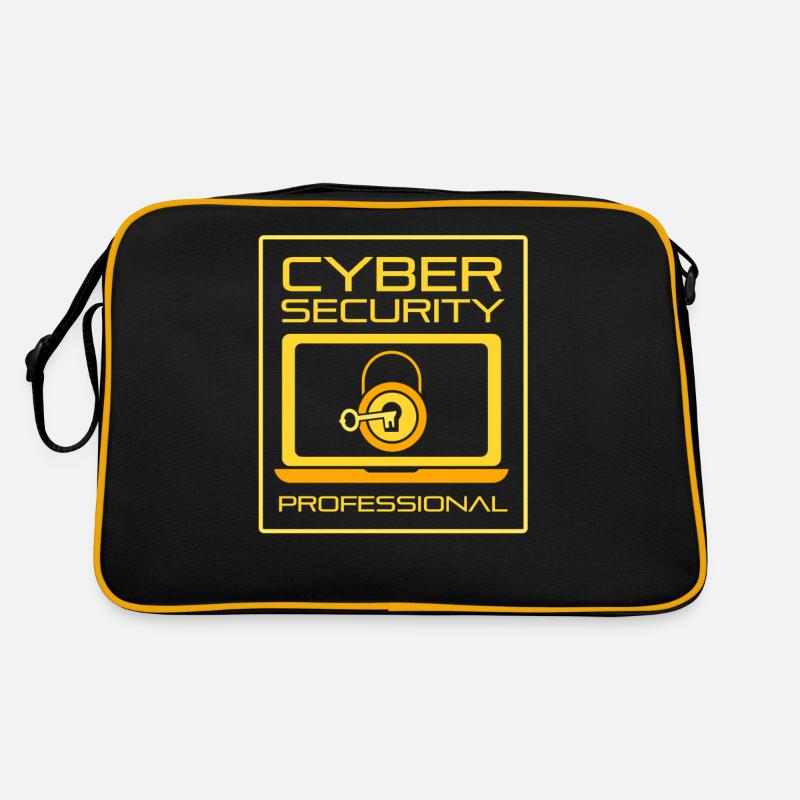 Cybersecurity Profi Hacking Hacker IT Sicherheit Retro Tasche