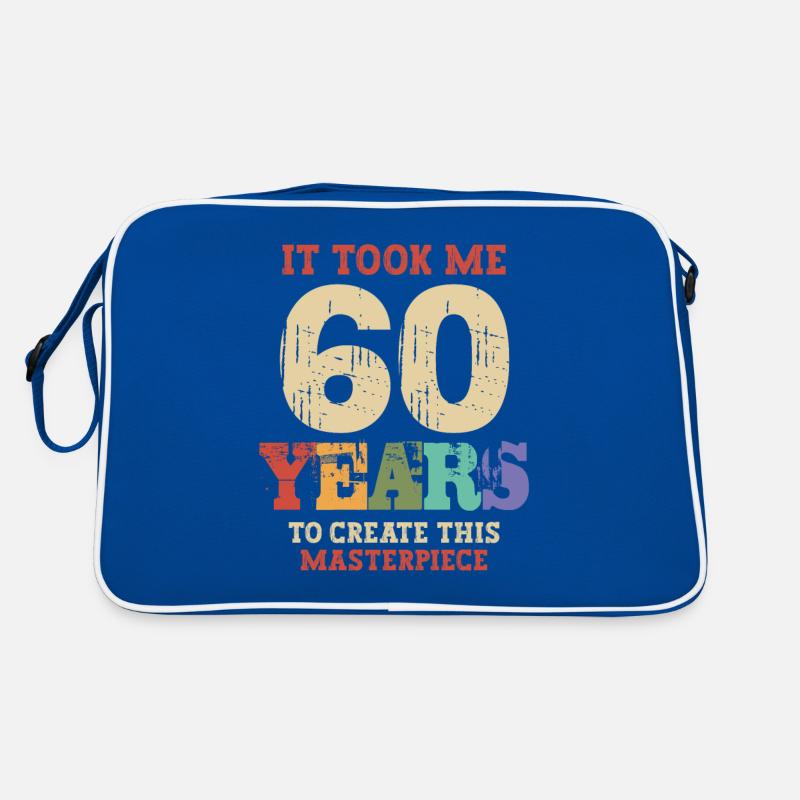 Il m’a fallu 60 ans - 60e anniversaire Sac Retro