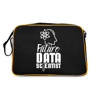 Future Data Scientist Data Analyst - Retro Bag - black/gold - Back
