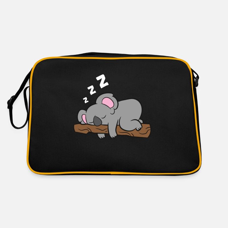 Ich mag Elche einfach sehr, okay? Retro Tasche