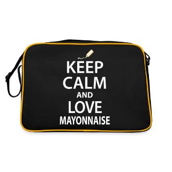 Cadeau d’épices à la mayonnaise d’amour - Sac Retro - noir/or - Dos