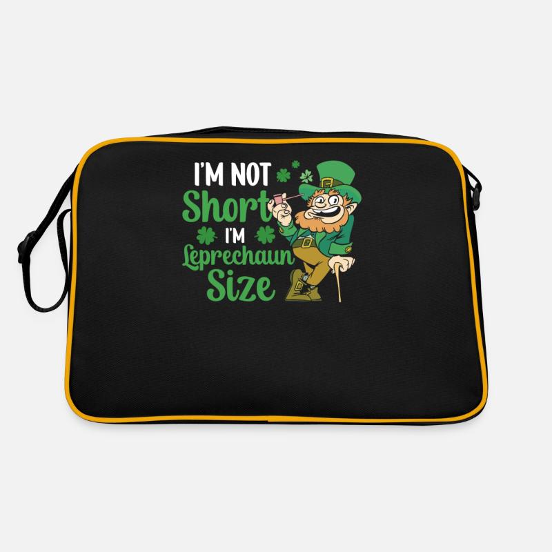 I'm not small I have leprechaun size Irish Retro Bag