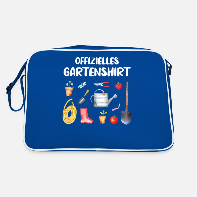 Garten Gärtner Offizielles Gartenshirt Geschenk Retro Tasche