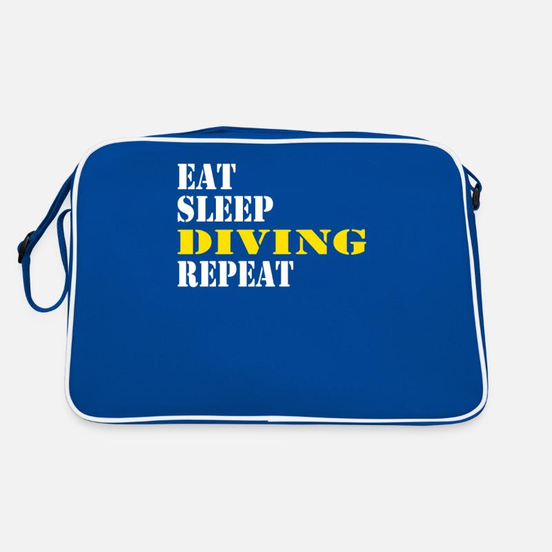 manger sommeil plongée répéter Sac Retro